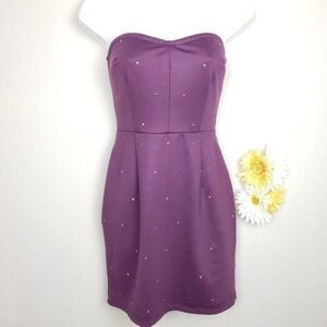 Silence + Noise Strapless Mini Dress size medium